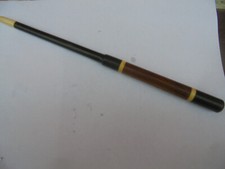 34028 Antiker Taktstock Bakelit Nußbaum   30cm Sprung im Bakelit