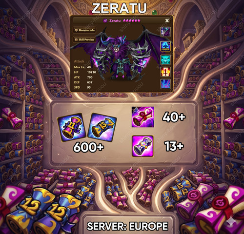 Summoners war ld5 zeratu - eu!,