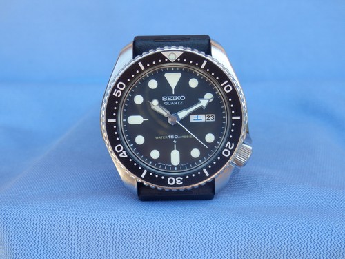 Seiko quartz diver 7548 black - quartz,