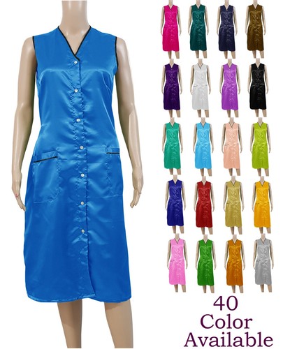 Frauen satin kittel schürze - satin,