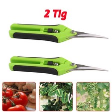 2 Tlg Pflanzenschere Edelstahl