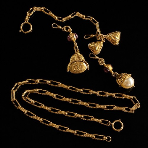 Vintage chanel halskette - halskette,
