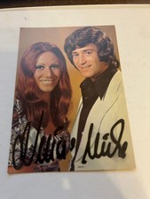 Autogramm Karte NINA & MIKE handsigniert