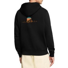 Herzschlag Mountains Sonnenaufgang Urlaub Unisex Premium Bio Zip Hoodie