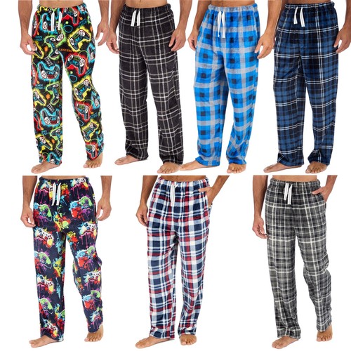 Herren fleece pyjamahose - herren,