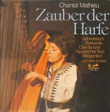 Chantal Mathieu Zauber Der Harfe NEAR MINT Ariola Vinyl LP