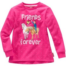Kinder Mädchen SWEATSHIRT Bibi und Tina friends forever Pullover Sweater Pulli
