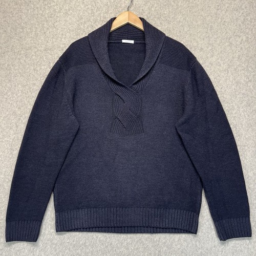 Iceberg mens navy shawl - iceberg, collar