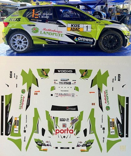 Decal skoda fabia - decal,