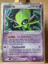 Celebi ex Pokemon Karte Deutsch 17/17 POP Series 2