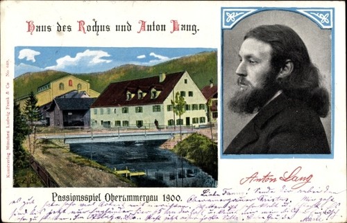 Oberammergau oberbayern - ak,