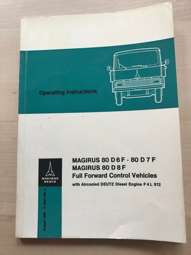 Magirus lkw frontlenker - magirus,