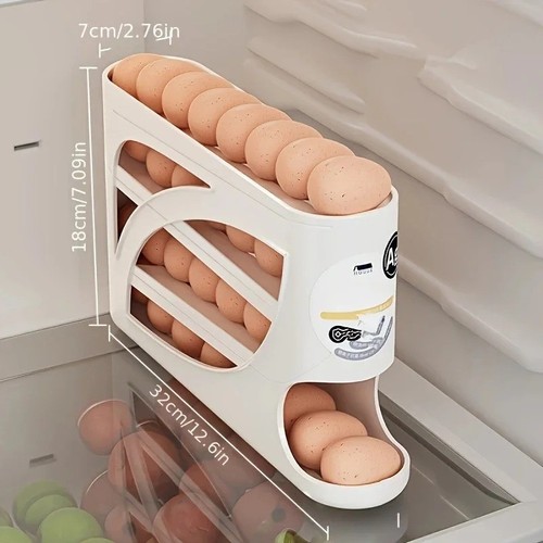 Tier rolling egg storage - 3,