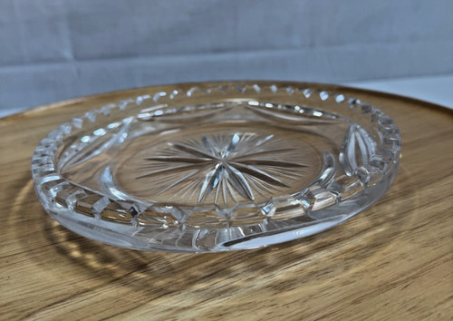 Vintage kristallglas schale - vintage,