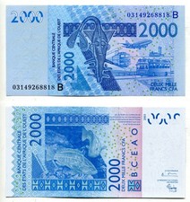 2000 Francs West African