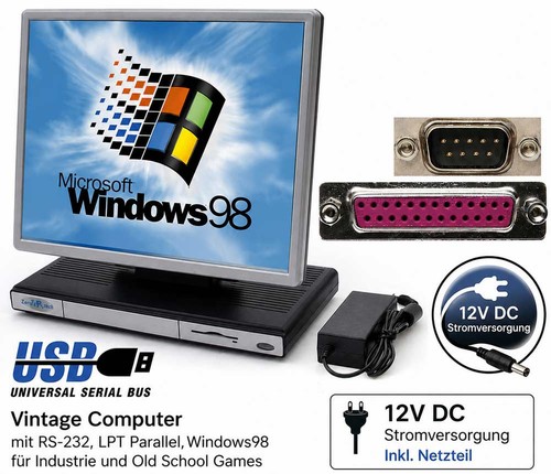 Mini computer mit 43cm - computer,