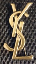 Große Ysl Brosche Yves Saint