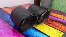 2 Stück Universal Auto Carbon