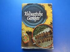 DDR Kochbuch-Kulinarische Gerichte  Kochbuch HC/SU bei Freunden aus 1971 Rezepte