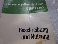 NVA  Einheitsdoppelfernrohr