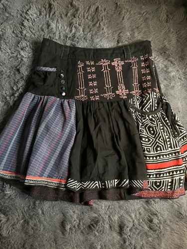 Desigual patchwork minirock - patchwork,