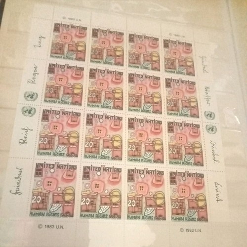 Hundertwasser briefmarken - hundertwasser,