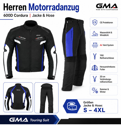 Neu herren motorradkombi - herren,