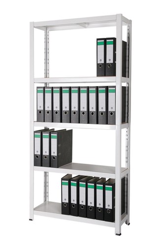 Büroregal 180x90x30 weiß - büroregal, cm,