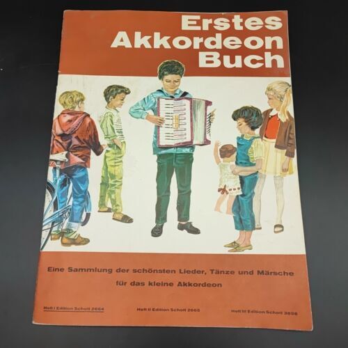 Erstes akkordeon buch - erstes, 2