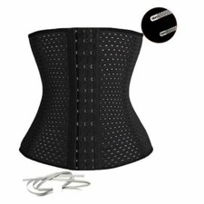 Damen Waist Trainer Korsett Taillenformer Mieder Bauchweggürtel Body Shaper GYM