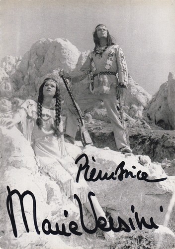 Pierre brice und marie - marie, versini