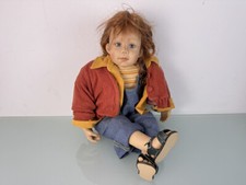 Künstlerpuppe Waltraud Hanl Vinyl Puppe 67 cm. Top Zustand 