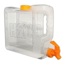 Getränkespender mit Zapfhahn 3,5l Wasserspender für Kaltgetränke Wasserkanister