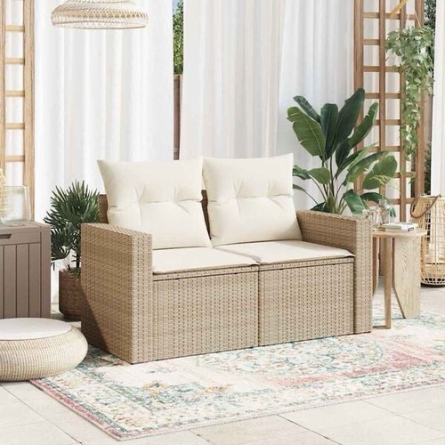 Gartenbank polyrattan mit - gartenbank,