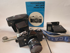 Praktica LLC Black + Pentacon electric 1.8/ 50 M42 SET