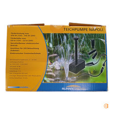 Esotec Napoli 101757 Solar-Pumpe Pumpe Teichpumpe Wasserpumpe Teich Düse 750 875