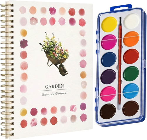 Aquarell malbuch set mit - aquarell,