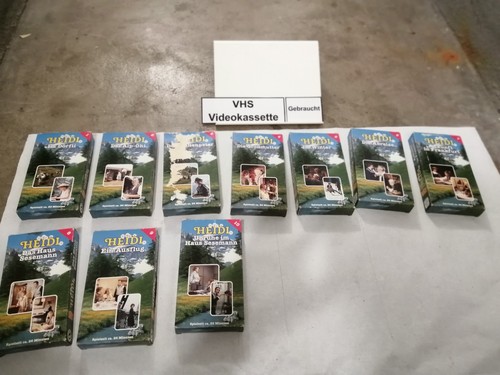 Vhs video kassette heidi 10 - video,