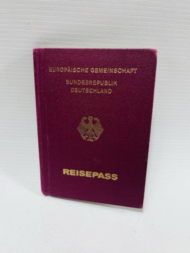 Reisepass der bundesrepublik - der,