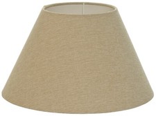 Lampenschirm Tischlampe Stehlampe Größen 25-50 cm E27/E14 Beige AVOLA
