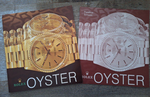 Rolex oyster katalog 1993 - rolex, mit