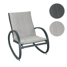 SVITA EIBY DELUXE Schaukelstuhl Schaukelsessel Outdoor Armlehne Stopper Polster