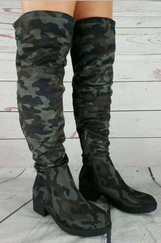 Damen stiefel camouflage army - damen,