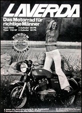 Laverda 1000, originale  Werbung aus  1972