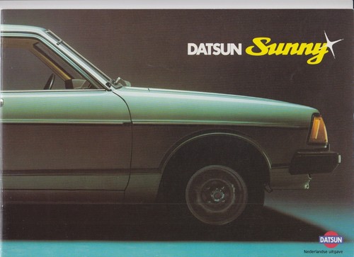 Datsun sunny 1981 prospekt - ,