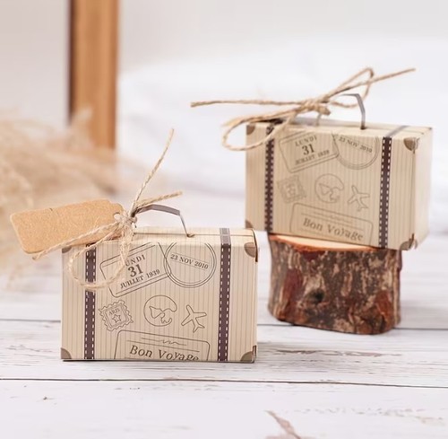 Geschenkbox koffer vintage - geschenkbox,