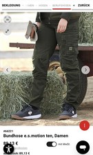 Bundhose e.s.motion ten, Damen