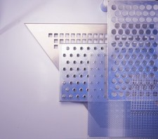 Blechstreifen Lochblech Alu