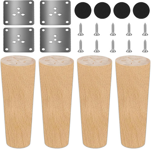 Stück möbelfüße holz - stück,