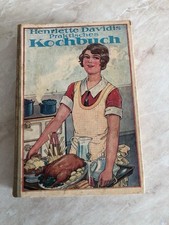 Antik Kochbuch Henriette Davidis 1913 Verlag Jugend und Volk Berlin 349 Seiten 
